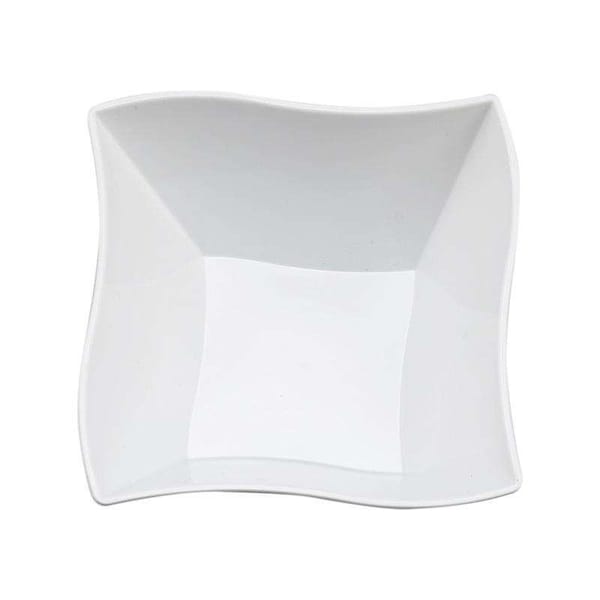 Smarty Had A Party 14 oz. White Wave Plastic Soup Bowls (120 Bowls), 120PK 7901-CASE - main